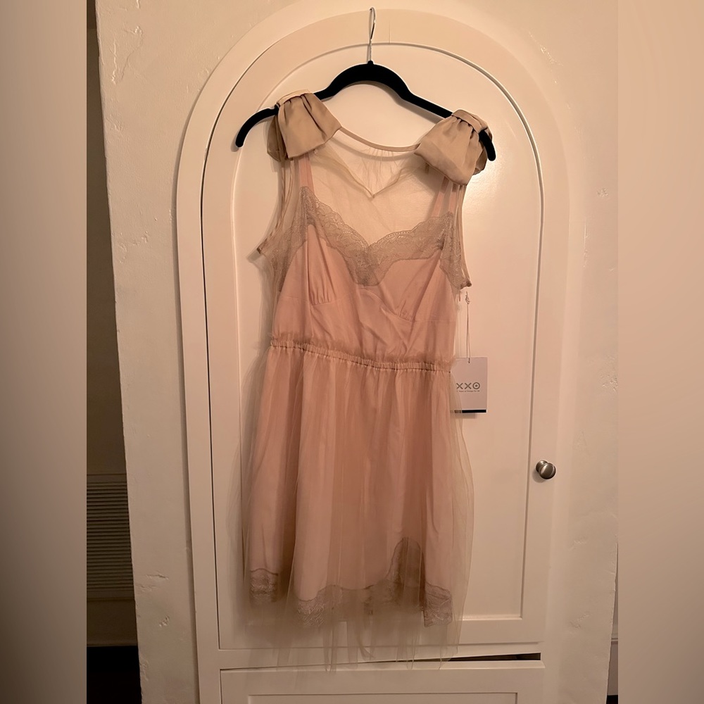 RODARTE dress tulle lingerie look lace bow designer collab blogger favorite top